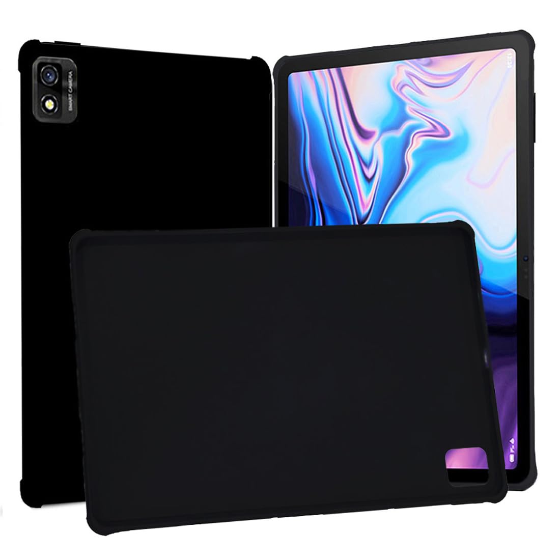 Zaoma Matte Design Soft Silicon Back Case Cover Compatible for TCL 10 TAB Max TabMax 10.36" (Premium Matte Finish) (Black, Flexible) (B09KNKFK1T) Amazon Price History, Amazon Price Tracker
