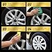 Car Tire Polish Wax – Tire Coating Paste, 50g Tyre Dressing | Safe Driving Stain Remover, High Gloss Tire Shine for SUV, Caravan, Automotive Detailing, Wheel Care, Garage, Maintenance Routine
