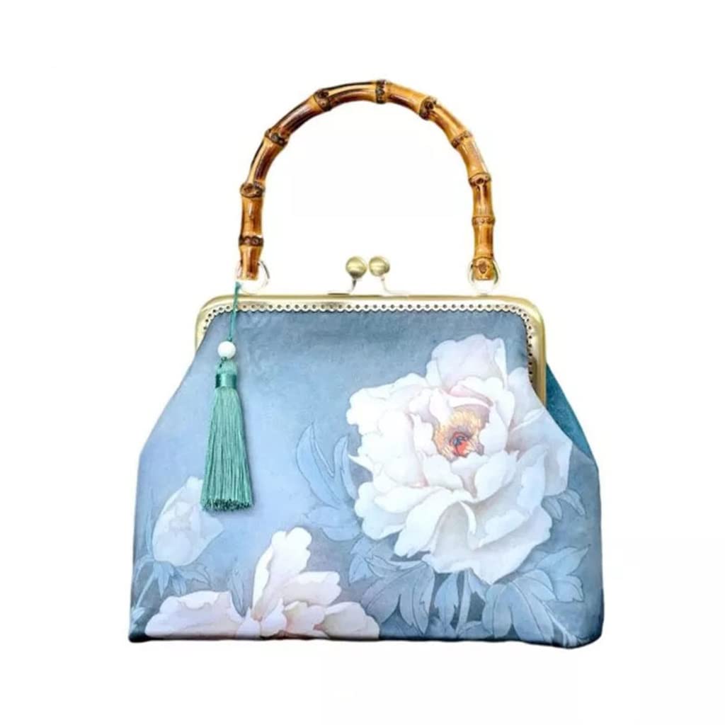 Sac à main de soirée vintage pour femme JFDBGU avec bandoulière