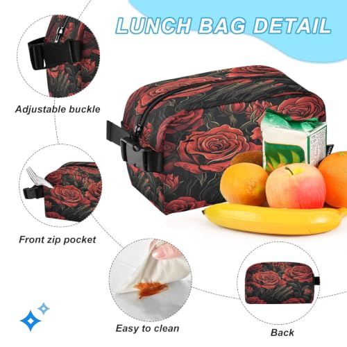Sac d'école léger durable roses cool pack sac à déjeuner sans fuite