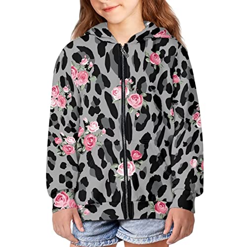 Cozeyat Kids Zip Up Hoodies Coat with Pockets for Boys Girls Long Sleeves Sweat Shirts Casual Jacket,Size S-XL