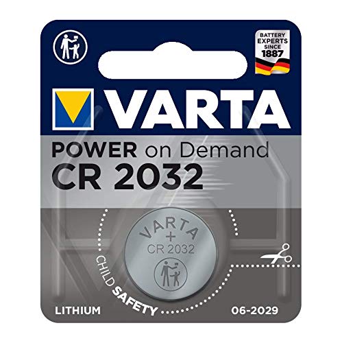 Pilas de botón de Litio 3V VARTA Power on Demand CR2032 - Paquete de Reserva de 10 Unidades - Inteligente, Flexible y Potente para el Usuario Final móvil