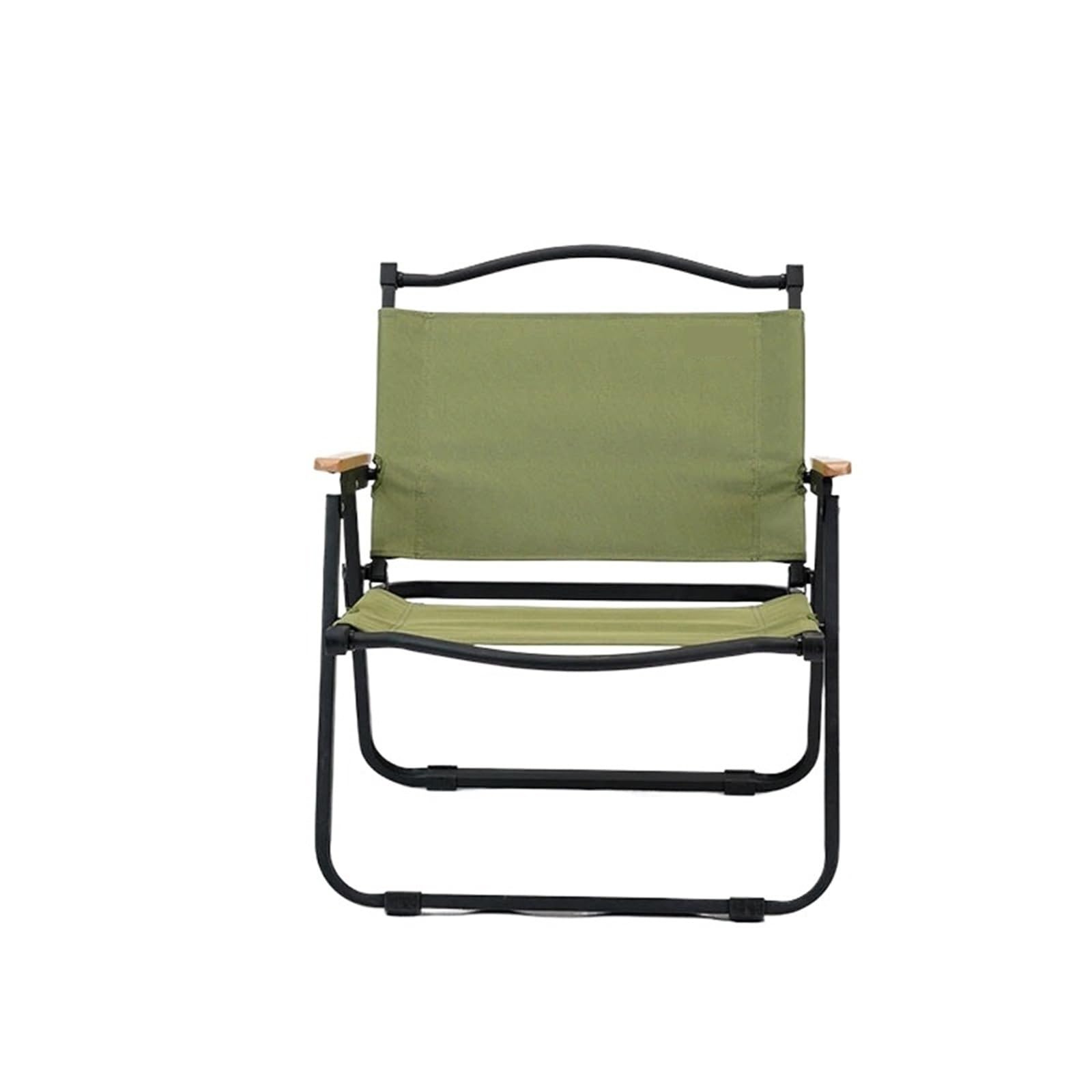 Chaises de camping pliables pour petits coffres | Lot de 2 chaises vertes ergonomiques aérées