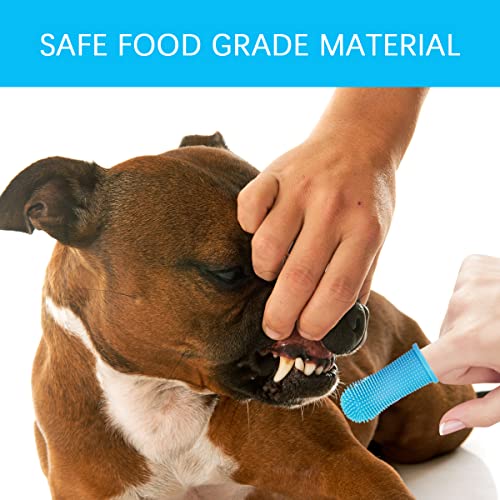 image for Dehlso Dog Toothbrush for Dog Teeth Cleaning Dog Fingerbrush Toothbrus