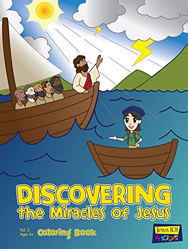 Discovering the Miracles of Jesus Vol 2 Coloring Book