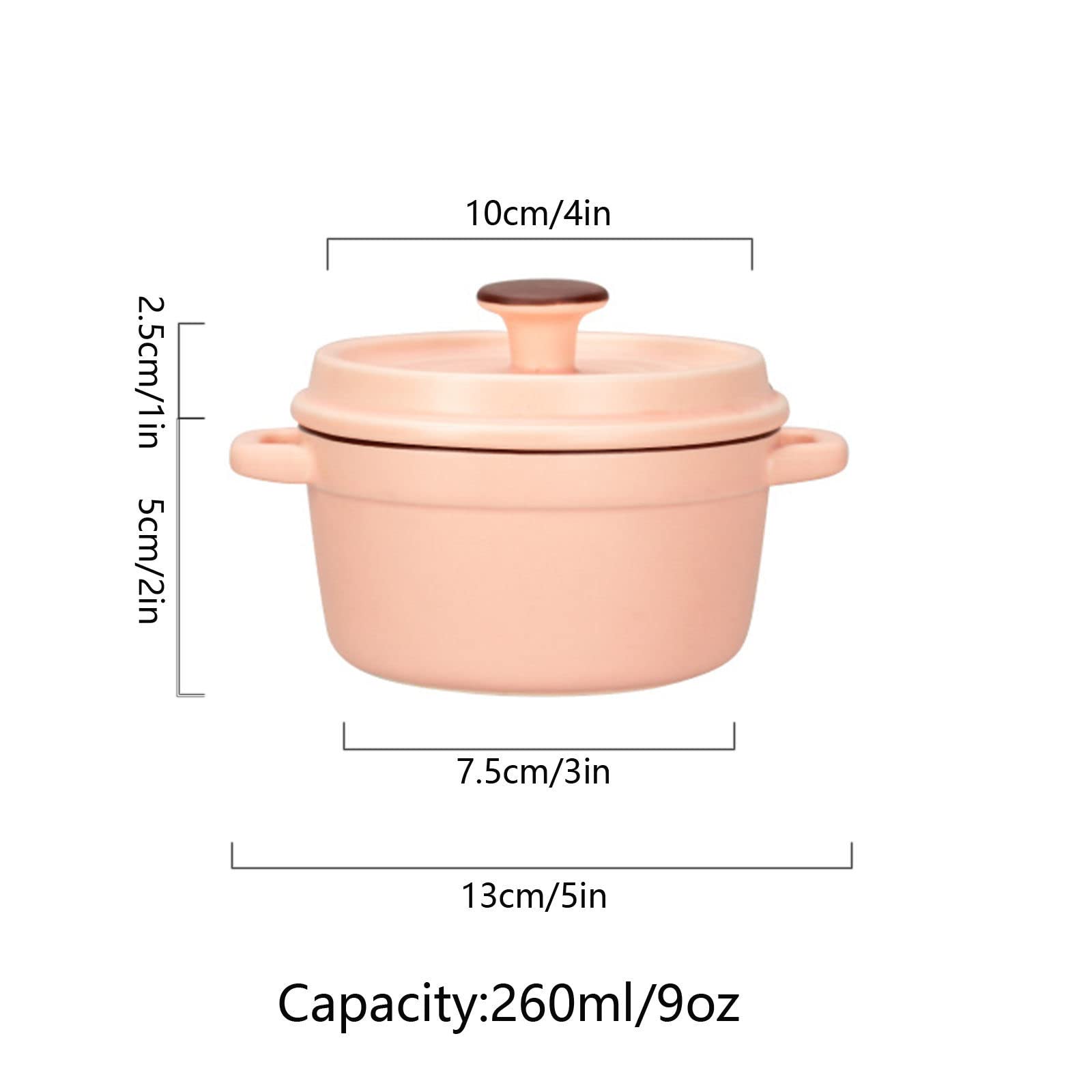 Azucarero, Bote para Condimentos, Azucarero con Tapa Y Cuchara, Cazo con Forma De Salero, Tarro para Almacenar Azúcar En Colores Dulces, Recipiente para Especias, Co,Pink-260ml