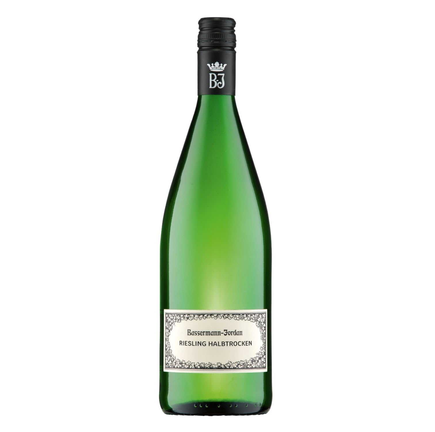 Bassermann-Jordan Riesling Weisswein Wein Halbtrocken Pfalz Deutschland Inkl. FeinWert E-Book (6 x 1,0l)
