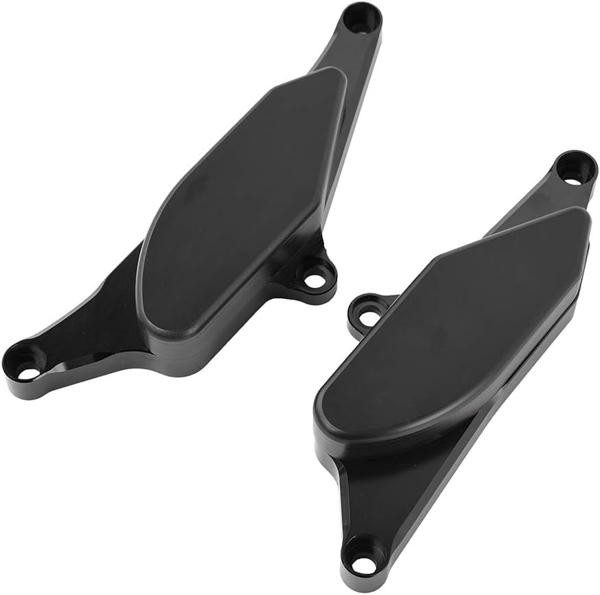 FATExpres FocusAtOne CNC Aluminum Engine Crash Guard Side Protector Frame Slider for 2009-2016 Ya.ma.ha Vmax VMX 1700 2010 2011 2012 2013 2014 2015 (Black)