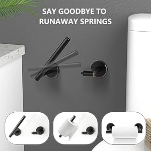 Toilet Paper Holder & Towel Ring Wall Mount, Oil Rubbed Bronze SUS 304 Stainless Steel Bathroom Hardware Set with Pivoting Toilet Paper Roll Holder Wall Mount for Bathroom Toilet Paper Holder Towel Ring Wall Mount Oil Rubbed Bronze SUS 304 Stainless Steel Bathroom Hardware Set with Pivoting Toilet Paper Roll Holder Wall Mount for Bathroom