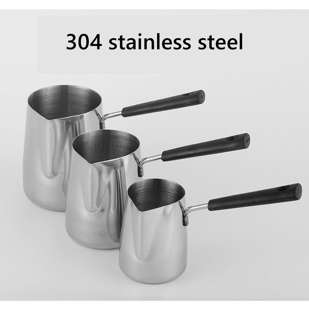 YCKEGEW Pichet À Lait À Long Manche Mousseur À Lait en Acier Inoxydable avec Balance Pichet À Mesurer 12oz 20oz 34oz, Pichet À Crème pour Machine À Espresso Accessoires (Color : Silver, Size : 600ml)