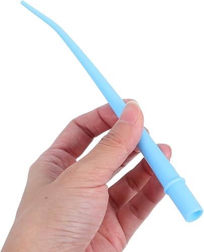 Miniatura 9 de Healifty 25pcs Puntas De Succión Quirúrgica Desechables Aspirador Quirúrgico Dental Tubos De Succión Eyector De Saliva Dental Materiales Dentales