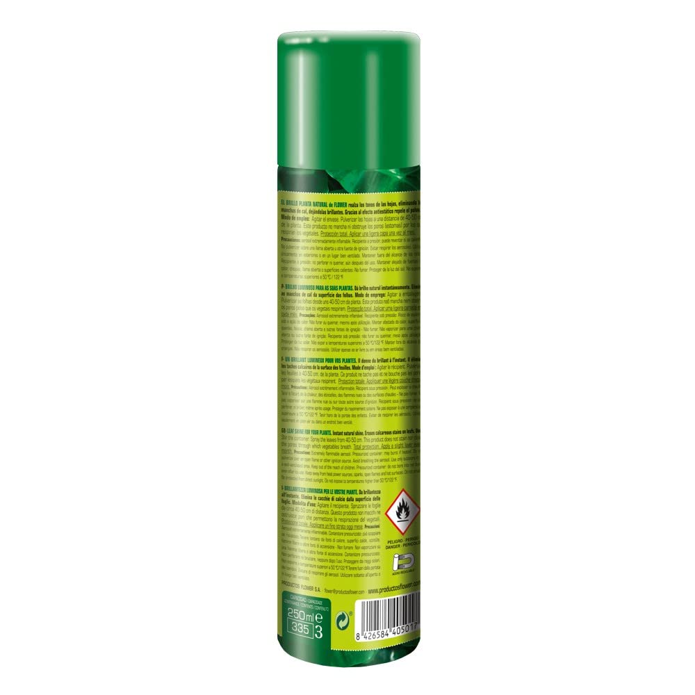 Flower 40501 – Spray Brillance pour Plante Naturelle hypoallergénique