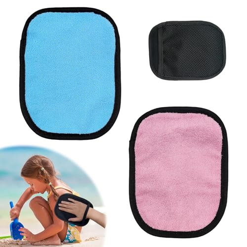 Xqmmgo 2 Guantes De Limpieza De Arena De Playa, Quitaarena, Accesorios De Extracción De Arena, Voleibol De Playa