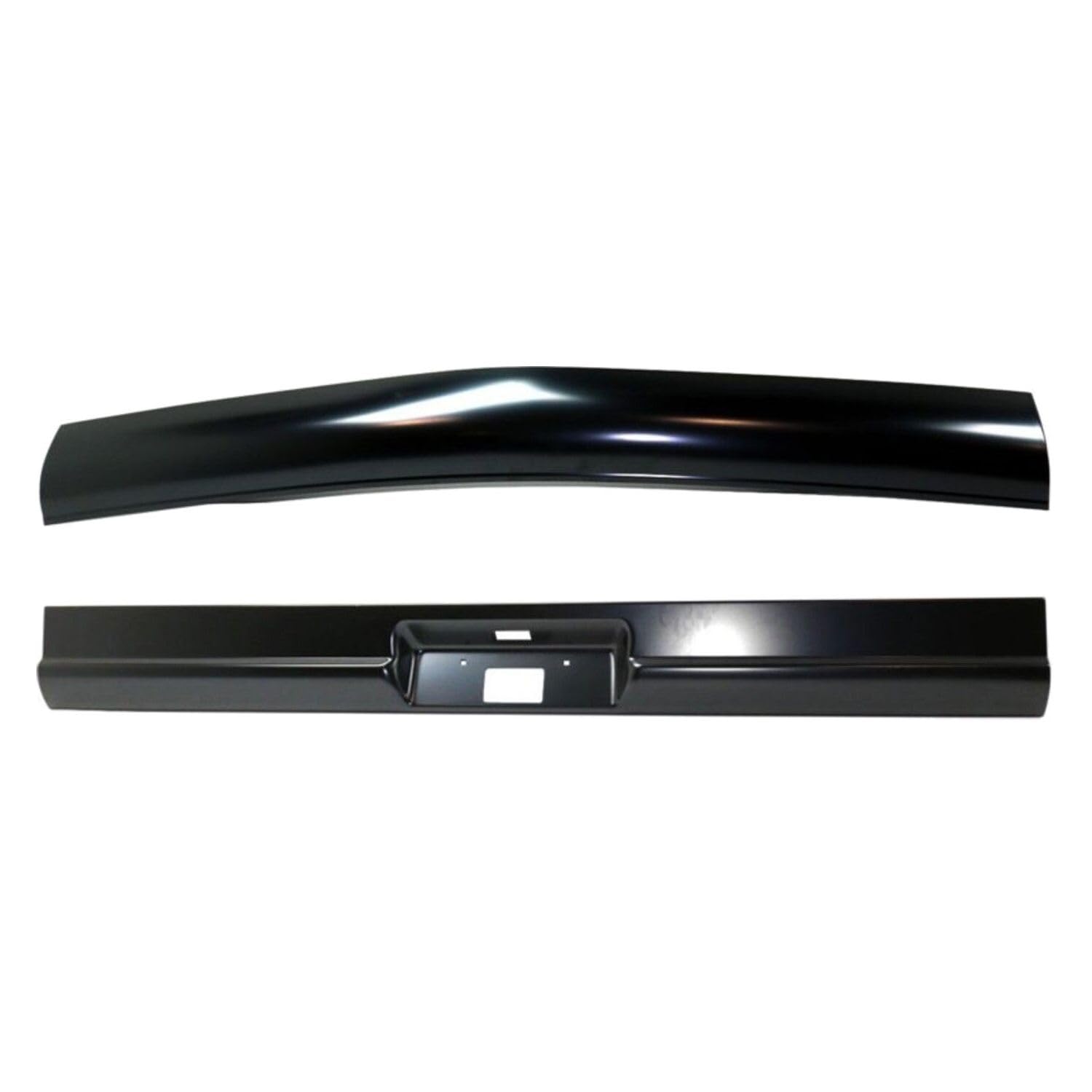 GUOHOQIX Set of 2 Roll Pans Front & Rear for Chevy for C10 Panel 1967 & Pickup 1967-1972 & Suburban 1967-1972 Panel Pair Steel Primed 15187690