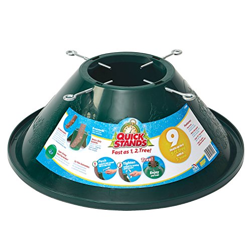 Quick Stands Poly Christmas Tree Stand for Trees up to 9 ft.