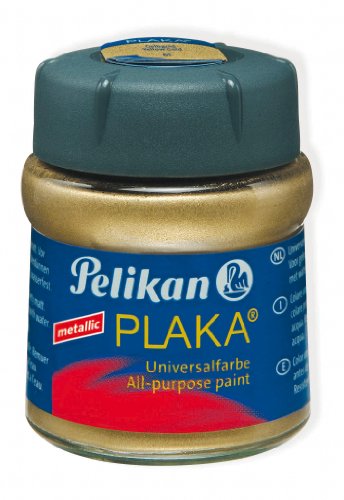 Tinta à Base de Caseína Pelikan Plaka 61 Yellow Gold 50ml