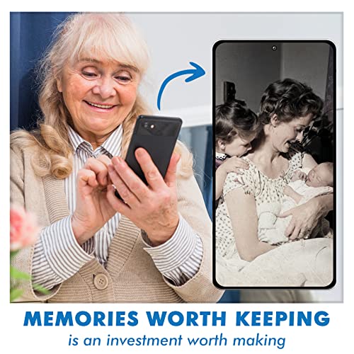 Klim K2 Mobile Film Scanner 35Mm + New 2023 + Positive & Negative Scanner + Slide Scanner + Photo Scanner + 35Mm Color Film Developing Kit Essential + Your Own 35Mm Film Developing Service At Home #TOP5