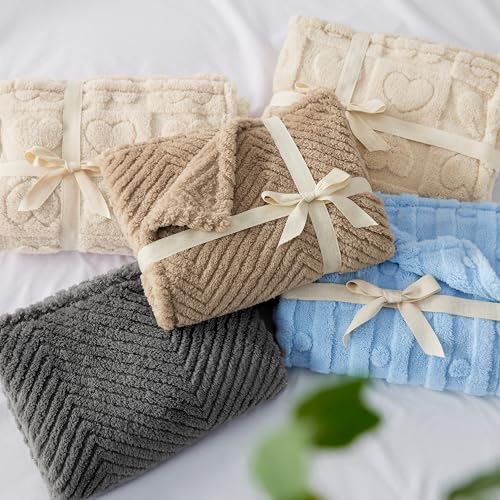 Bedsure Hundedecke für Haustier Hunde Katzen Welpen Weiche Warme Matte, flauschig und weich, Titan Grau 80x100 cm