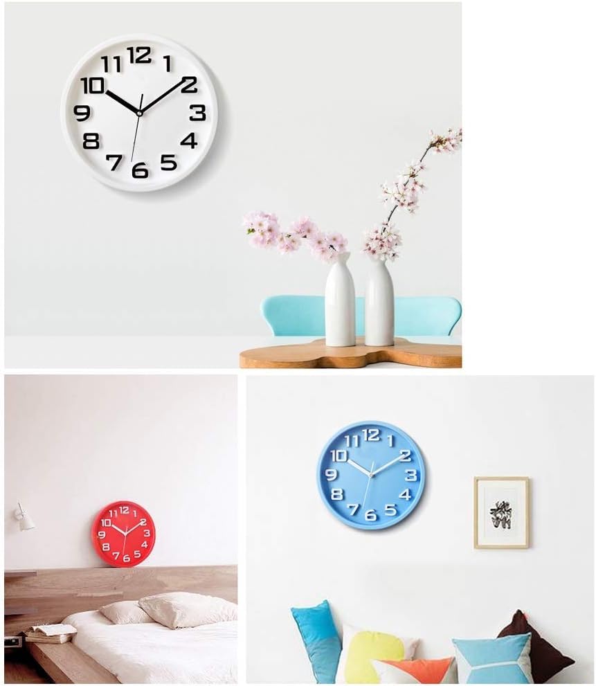 Horloge murale décorative ronde pour sublimer votre cuisine et maison - 5