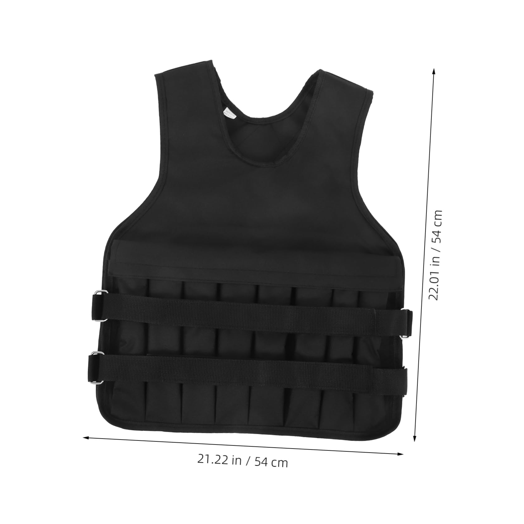 KESYOO Men's Oxford Cloth Weight Vest Running Vest Exercise Fitness Weighted Strength Training
