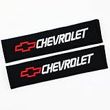 QZS Car Seat Belt Cover - 1 Pair/Set Car Seat Belt Shoulder Pads Strap Cover Cushions for Chevrolet Cars