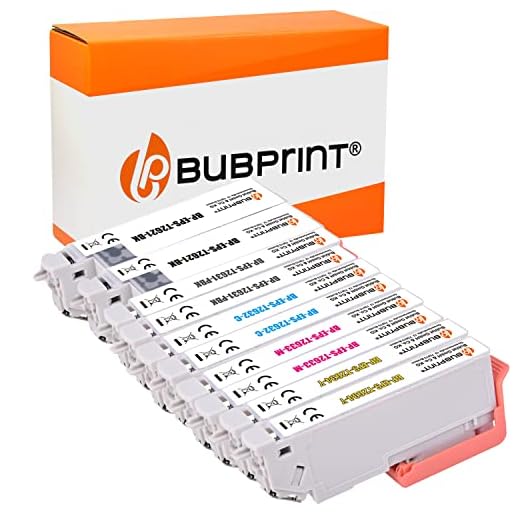Bubprint Kompatibel skrivarpatroner som ersättning för Epson 26XL för Expression Premium XP-510 XP-520 XP-600 XP-605 XP-610 XP-615 XP-620 XP-625 XP-700 XP-710 XP-720 XP-800 XP-810 XP-820 10-pack