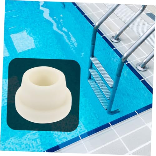 Set 2 tapones de goma para escalera de piscina miniatura 4