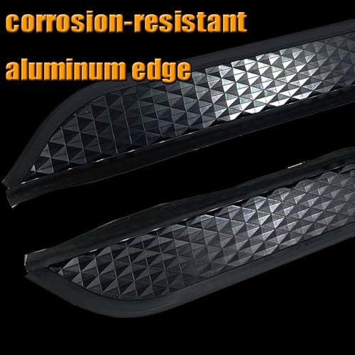 Estribos laterales para Rivian R1S 2021-2026 negro aluminio miniatura 2