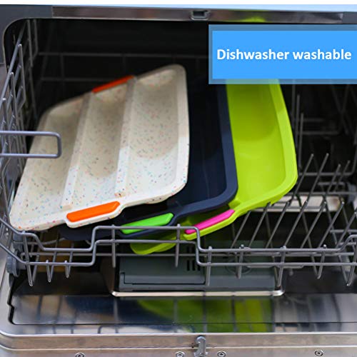 iPstyle Silicone Baguette Pan Non-stick French Bread Baking Mould, 3 Wave Loaves Loaf Bake Mold Toast Cooking Bakers Roll Pan Sandwich Mold French Baguette Bread(Grey A) - Thumbnail 7