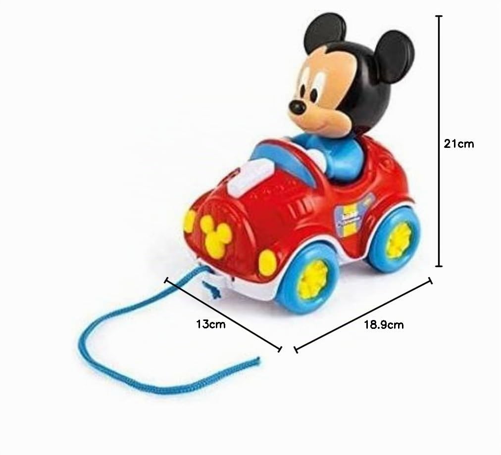 Clementoni - Baby Disney Arrastre Baby Mickey - juguete bebé de Disney a partir de 10 meses (17208)