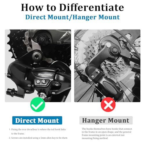 Rear Derailleur RD-TY300 6/7Speed Rear Derailleur Direct Mount for Mountain Bicycle Road Bicycle Snowmobile Trail Bicycle - Thumbnail 5
