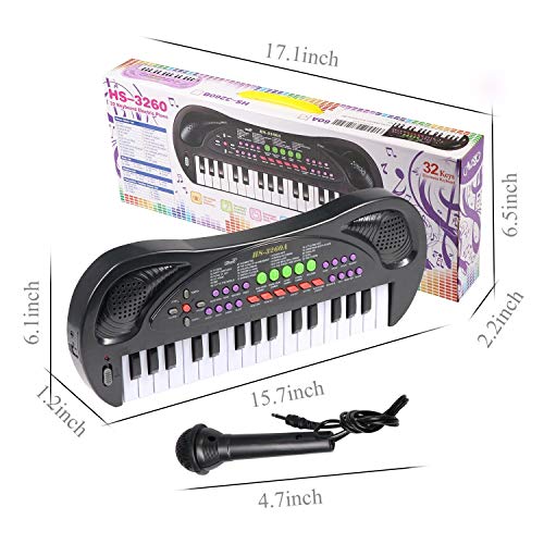 image for Liberty Imports Kids Piano Keyboard 32 Keys Portable Electronic Musica