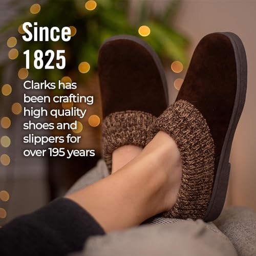 Image of Clarks Women's Knit Scuff Slipper