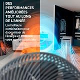 Rowenta Turbo Swift Silence, ventilador de pie, potente, QV5041 - 7