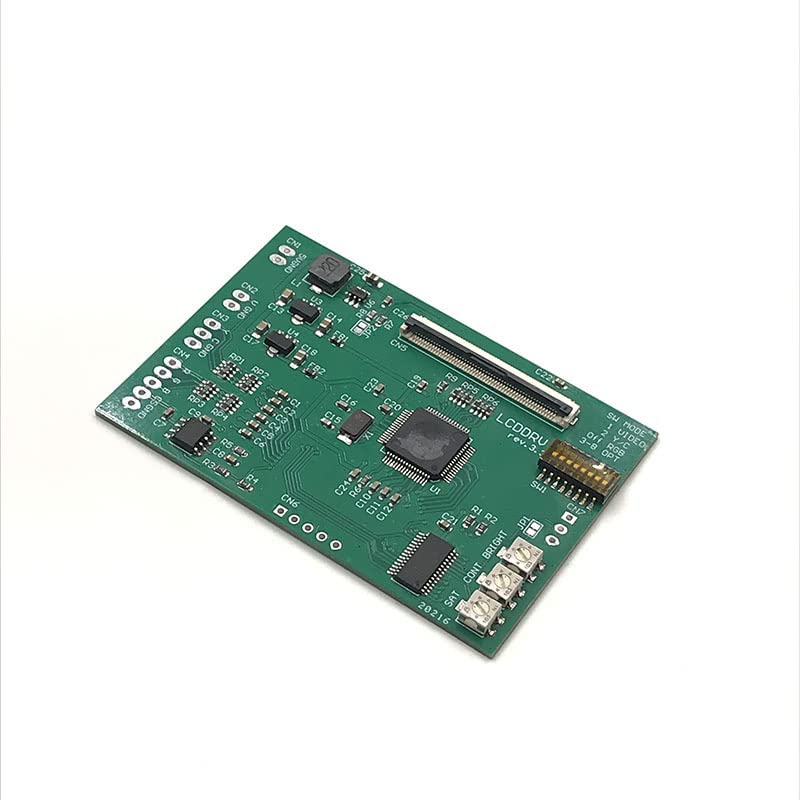 YANHAO [Parti di Videogiochi] Schermo MOD RGB Board LCDDRV Rev 3.3 for Sega MD1 MD2 Nomad Pcegt Pcelt 3.5quot;4 polliciLCD [Sostituire]