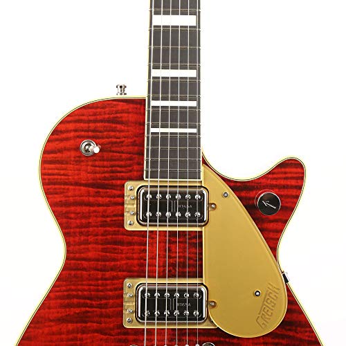 Gretsch G6228FM Edition JetTM Crimson Stain - Les Beatles, Paul McCartney, John Lennon, RIngo Starr, George Harrison Gretsch G6228FM Edition JetTM Crimson Stain – Image 8