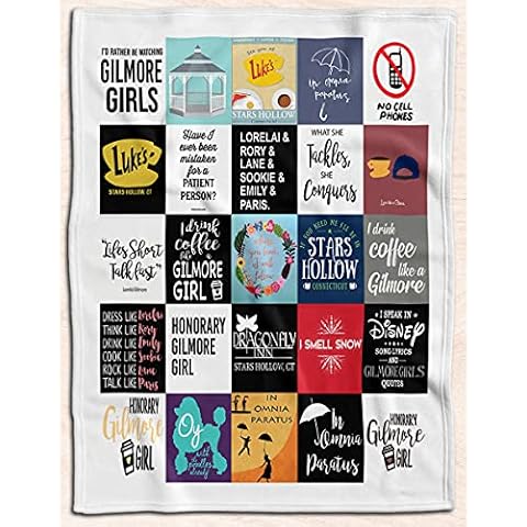Gilmore Girls I Drink Coffee Like Gilmore Girl Blanket Ultra Soft Thick Bed Sherpa Blanket Cover