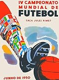 1950 FIFA World Cup - Brazil - Promotional Advertising Poster