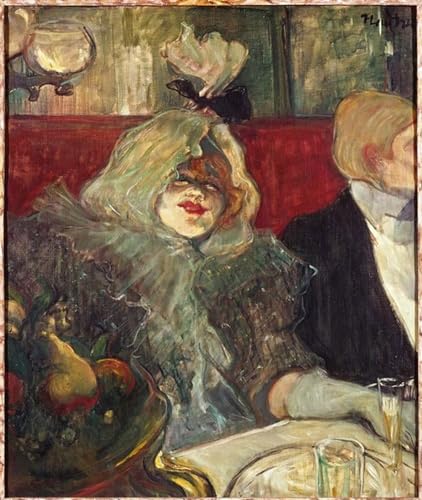 Lienzo de Toulouse Lautrec para decorar tu salón u oficina con elegancia clásica
