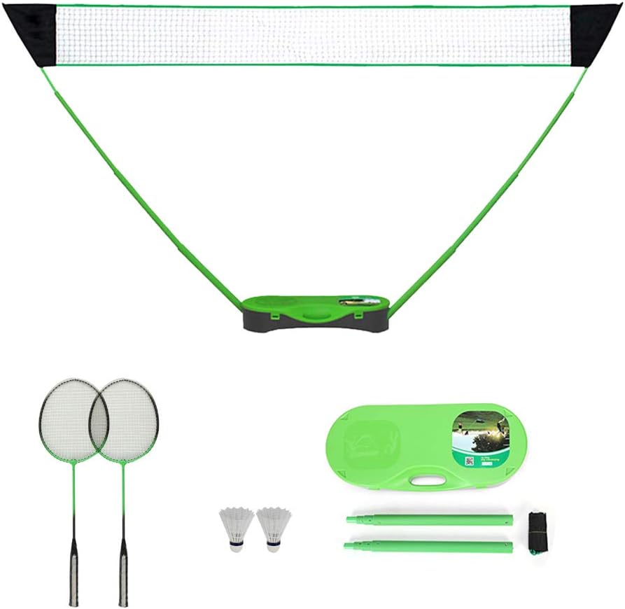 set di badminton per anziani