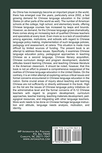 Teaching and Learning Chinese: Issues and