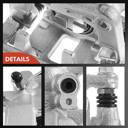 A-Premium Disc Brake Caliper Assembly with Bracket Compatible with Select Honda and Acura Models - Accord 2008-2012, TSX 2009-2014 - Rear Left Driver Side by A-premium - Image 7