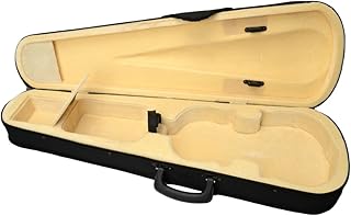 MOSLOM Nylon Beige Triangle Enhanced 4/4 Acoustic Violin Case