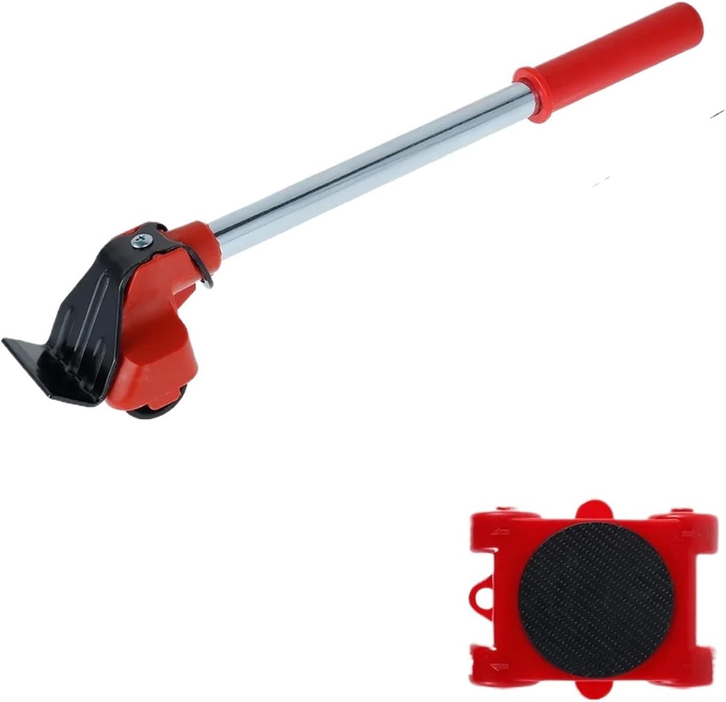 Multi-Functional Furniture Moving Kit with Wheel Lifter, Leverage Pole, and Protective Sliders for Carpets