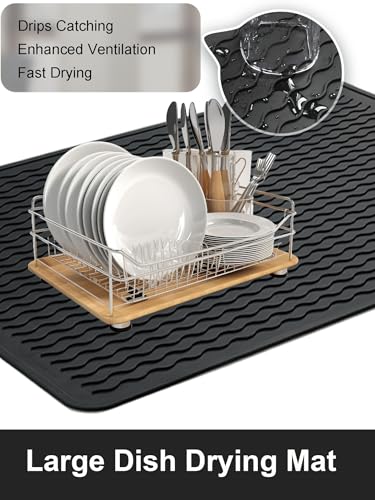 Stove Top Covers for Electric Stove, Food Grade Heavy Duty Silicone Glass Stove Top Cover Protector, Induction Cooktop Protector, Heat Resistant Range Ceramic Stove Top Covers Mat, Oven Cover