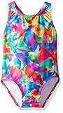 Speedo Printed Racerback One Piece Swimsuit with Snaps