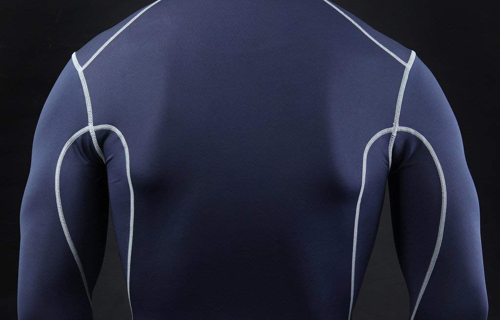 TCA PRO Performance Uomo Maglia Collo Alto a Maniche Lunghe