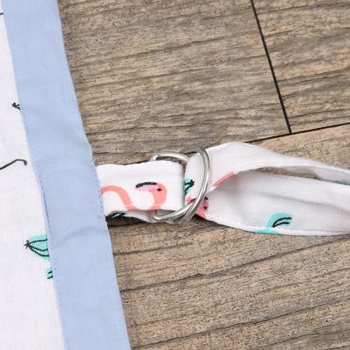 Image of MOM'S HOME Organic Cotton Muslin Nursing Cover For Breastfeeding Apron | Flamingo, Multicolor, Count 1
