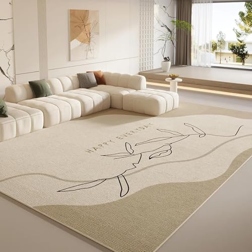 Tapis de sol moderne grande surface couverture complète pour canapé table basse F-89