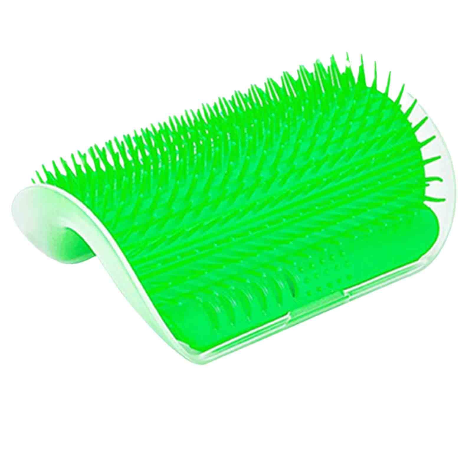 rrrrr Cat Self Groomer With Catnip Soft Cats Wall Corner Massage Cat Comb Brush Rubs The Face With